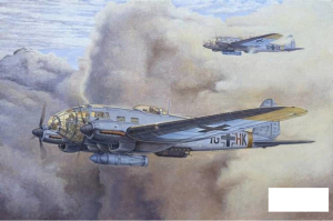 Samolot,  Heinkel He111 H-16/-20   , skala 1:144, RODEN 344