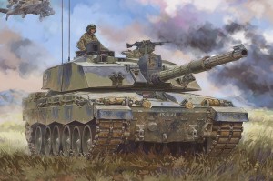 Czołg Brytyjski Challenger II MBT, skala 1:48, HOBBY BOSS 84852
