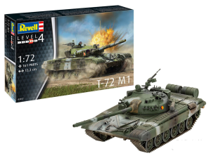  T-72 M1 w armii NRD ,  skala 1:72, REVELL 03357