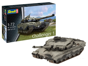 Czołg Brytyjski Challenger 1,  skala 1:72, REVELL 03365