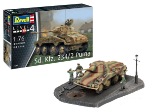 Pojazd pancerny Sd.Kfz. 234/2 Puma, skala 1:76, Revell 03288