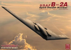 Northrop Grumman B-2A Spirit Stealth bombowiec strategiczny  , skala 1:72, Modelcollect UA72201