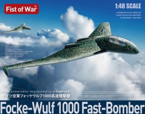 Samolot, Focke-Wulf 1000 Fast Bomber, skala 1:48,  Modelcollect UA48002