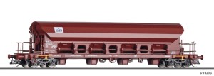 Wagon z otwieranym dachem typu Tads, PKP, skala TT, TILLIG 15363