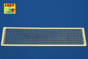 Elementy fototrawione, Relingi skośne 45°, skala 1:350, Aber 1-350-03