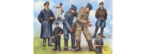 Figurki, Pilots and Ground Crew German Luftwaffe, WWII, skala 1:72, Revell 02621