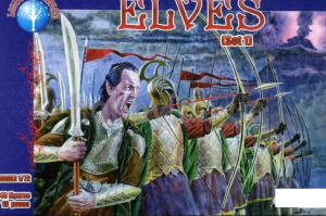 Figurki, Elves, set 1, skala 1:72,  ALLIANCE ALL72004