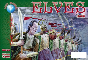 Figurki, Elves, set 3, skala 1:72,  ALLIANCE ALL72006
