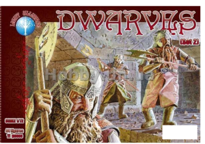 Figurki, Dwarves, set 2, skala 1:72,  ALLIANCE ALL72008