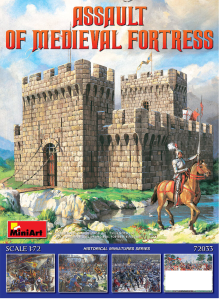 Assault of Medieval Fortress, skala 1:72, MiniArt 72033