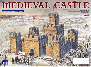  Medieval Castle, skala 1:72, MiniArt 72005