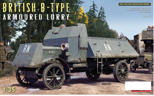 British B-Type Armoured Lorry , skala 1:35, MiniArt 39006