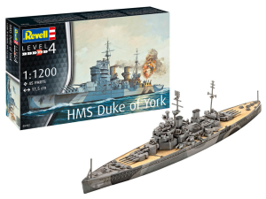 Okręt, HMS Duke of York , skala 1:1200, Revell 05182