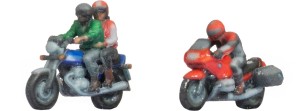 Motocykliści, skala N, NOCH 35837