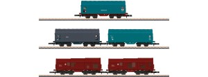 Zestaw 5-wagonów towarowych, SNCB , skala Z, MÄRKLIN 86358
