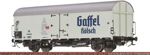 Wagon chłodnia  typu Tnfhs38 "Gaffel Kölsch", DB, skala H0, BRAWA 47642