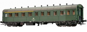 Wagon osobowy 1/2-klasy typu ABüe 324 , DB,  skala H0, BRAWA 45325