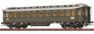 Wagon osobowy 3-klasy typu C4ü Pr21, DRG,  skala H0, BRAWA 45420