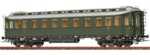 Wagon osobowy 3-klasy typu C4ü Pr21, DB, skala H0, BRAWA 45422