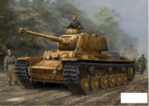 German Pz.Kpfw KV-1 756( r ) tank, , skala 1:48, HOBBY BOSS 84818