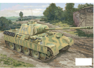 German Sd.Kfz.171 PzKpfw Ausf A, , skala 1:48, HOBBY BOSS 84830