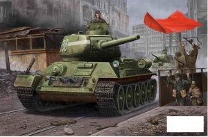 RussianT-34/85(1944 angle-jointed turret) tank, skala 1:48, HOBBY BOSS 84809