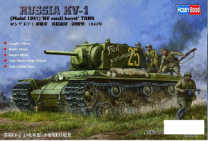 Russian KV-1 1941 Small Turret tank, skala 1:48, HOBBY BOSS 84810