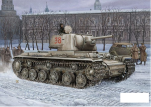Russian KV -1'S Ehkranami tank , skala 1:48, HOBBY BOSS 84814