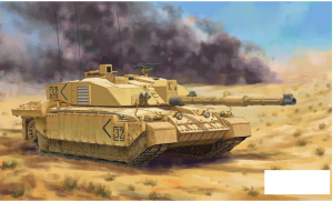 British Challenger II (OP.Telic) Iraq 2003, skala 1:48, HOBBY BOSS 84853
