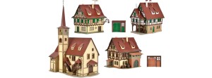 Komplet zabudowy wiejskiej, skala N, VOLLMER 47734