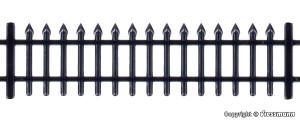 Płot żelazny czarny, skala H0, VOLLMER 45007
