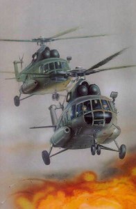 Śmigłowce, MiL Mi-17 Hip H , skala 1:72, BILEK 972