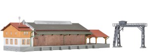 Magazyn przemysłowy z suwnicą, skala Z, KIBRI 36606