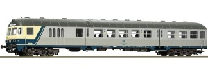 Wagon sterujący 2-klasy typu BDnrzf "Karlsruher Kopf", DB, skala TT, ROCO 6280024