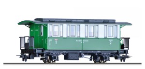 Wagon osobowy 2-klasy typu KBi , DR,  skala H0e, TILLIG 03915
