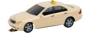Car System   MB C-Klasa W203, Taxi (HERPA) , skala H0, FALLER 161426