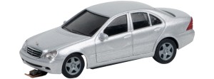 Car System   MB C-Klasa W203 (HERPA) , skala H0, FALLER 161425