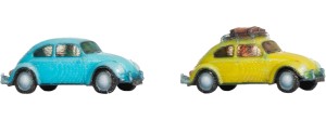 Zestaw 2-samochodów Volkswagen Käfer, skala Z, NOCH 44605