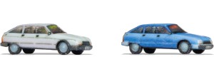 Zestaw 2-samochodów Citroen GSA   , skala Z (1:220) , NOCH 44603