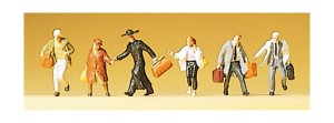 Biegnący podrózni, skala Z (1:220), PREISER 88526