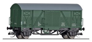 Wagon towrowy kryty typu 31, DR,  skala TT, TILLIG 14201