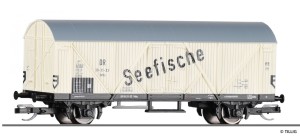 Wagon chłodnia typu Tnfhs „Seefische“ , DR,  skala TT, TILLIG 17009