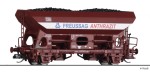 Wagon samowyładowczy typu Fcs 092, DB, skala TT, TILLIG 17526