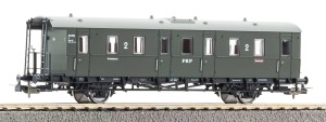 Wagon osobowy 2-klasy typu B , PKP, skala H0, PIKO 53136