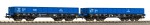 Zestaw 2 wagonów towarowych typu  401ZB,  PKP, skala H0, PIKO 28313