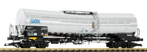 Wagon cysterna typu Zacens, GATX,  skala G, PIKO 37865