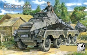 Sd. Kfz. 231 early type, skala 1:35, AFV-CLUB 35231