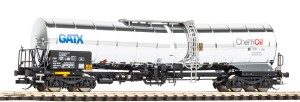 Wagon towarowy cystern typu Zacens  , GATX,  skala TT, PIKO 47785