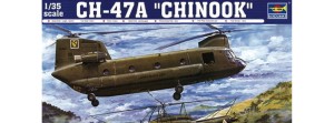 Boeing-Vertol CH-47A Chinook , skala 1:35, TRUMPETER 05104