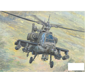 Boeing AH-64A Apache , skala 1:35, TRUMPETER 05115